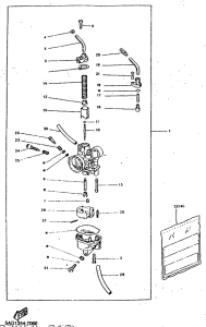 YN50R Карбюратор
