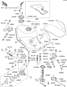 ZX1100 Fuel tank(1 / 2)