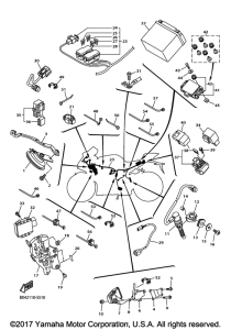 YZF-R1S Электрика 2