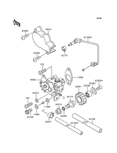  Масляный насос и фильтр