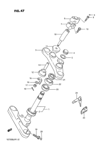 VS750 Траверса нижняя
