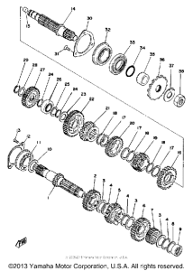 XT500C Kick - starter