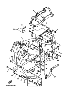 XV1700AT XV17ATTO Frame comp