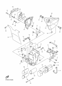 XVS950CU (ABS) サイドカバ-