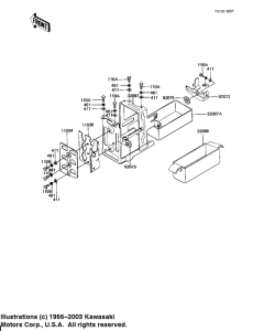  Battery case / tool case