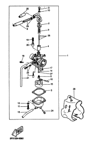 EW50 Карбюратор
