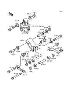 ZX250 Задняя подвеска