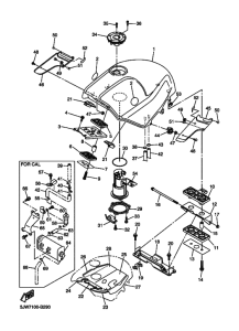 FJR1300 FJR13S Tank fuel