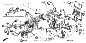 ST1300 Жгут проводов