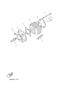 YQ100 Блок цилиндров