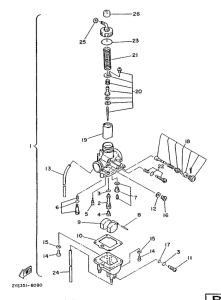 XT125 Карбюратор