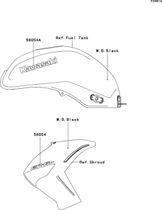 ER650 Decals(m.d.black)(c9f)