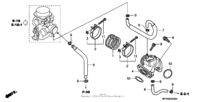 VT600C Впускной коллектор