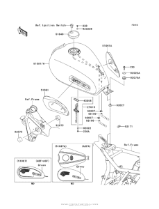 EJ800 Топливный бак