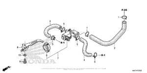 CBR600RR (ABS) Воздушный регулирующий клапан
