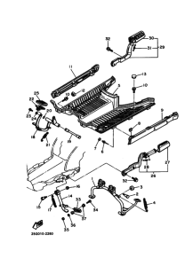 XC180 ｽﾀﾝﾄﾞ. ﾌｰﾄﾚｽﾄ