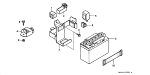 Z50J Battery / regulator