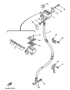 DT80LC Главный тормозной цилиндр