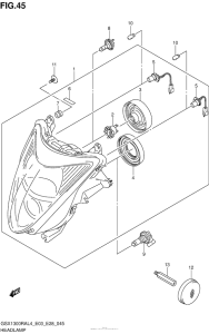 GSX1300R (ABS) Headlamp (Gsx1300Ral4 E33)