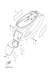 CW50L Боковые обтекатели
