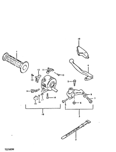TS250 Left handle switch