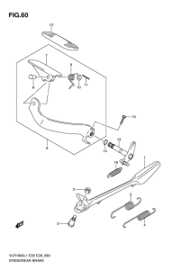 VLR1800 Stand-rear brake