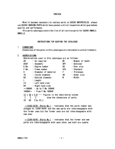 RM85 Catalog preface