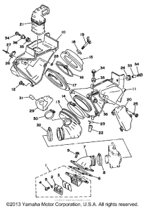 WR200RD Воздушный фильтр