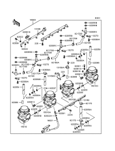 ZR400 Карбюратор