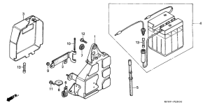 XL185 Battery / regulator