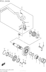 RM-Z450 Кик стартер