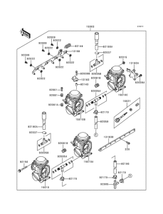 ZX900 Carburetor assy