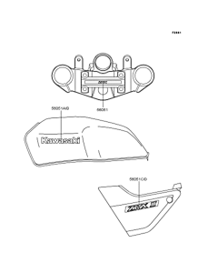 ZR400 Наклейки