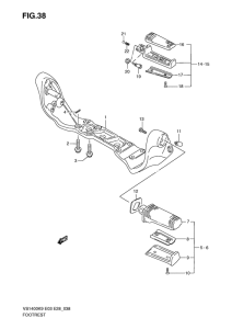 VS1400 Подножки