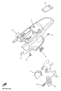 PW50 Боковые обтекатели