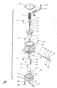 SR250 Карбюратор