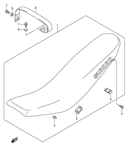 DR-Z400 Пружина