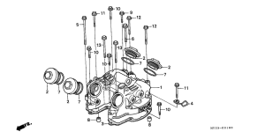 NX500 Крышка головки цилиндров