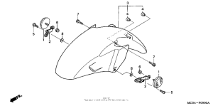 ST1300 Переднее крыло