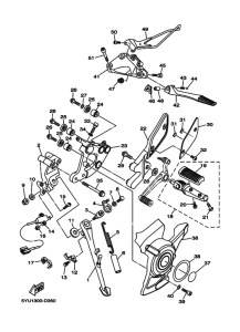 MT01 Support & repose pied