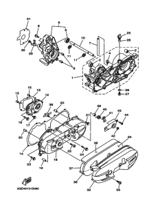YV50H ｸﾗﾝｸｹｰｽ