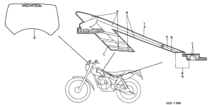 TL125 Наклейка