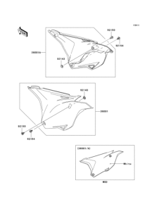  Боковые обтекатели