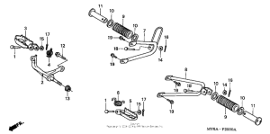 XR650L Подножки