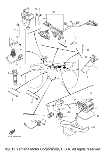 WR450F Электрика