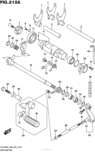 VZ1500 Механизм  переключения передач