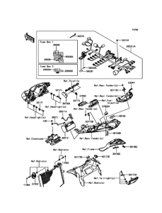 ZX636 Электрика