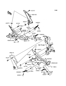 ER650 Подножки
