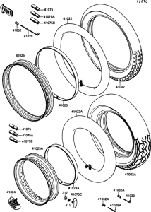VN1500 Покрышки