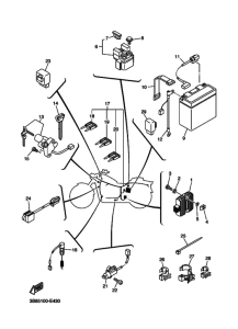 XVS1100 XVS11W Equipo electrico